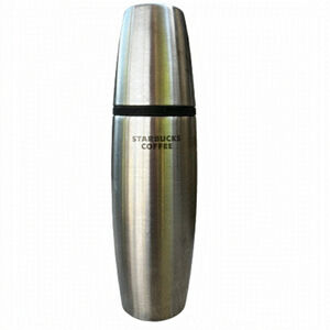 Starbucks 2006 Marilyn Siver Stainless Steel Thermos 17 oz